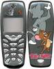Cover für Nokia 3510 3510i Tom und Jerry schwarz (Lizensiert von Disney, keine original Nokia Oberschale)