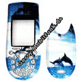 Cover für Nokia 3650 Delphin/Delfin und Palme Zubehöroberschale nicht original