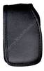 Ledertasche schwarz mit Grtelclip Samsung A400
