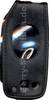 Ledertasche schwarz mit Gürtelclip Sharp GX10