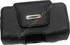 Ledertasche schwarz quer fr Motorola V525 Hardbox Premium Quertasche