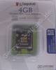 Mini SD-Secure Digital 4GB Class4 Kingston Speicherkarte SDHC Card, Mini-SD mit Adapter zur normalen SD-Karte