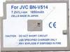 Akku JVC DVX10 Daten: 2000mAh 7,2V LiIon 30,5mm silber (Zubehrakku vom Markenhersteller)