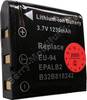 Akku Epson EPALB2 (B32B818242) schwarz Daten: 1230mAh 3,7V LiIon 9,5mm ca 30g (Zubehörakku vom Markenhersteller)