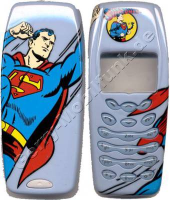 Cover für Nokia 3410 Superman (Lizensiert, keine original Nokia Oberschale)
