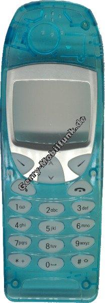Cover fr Nokia 6210 transparent blau Zubehroberschale nicht original