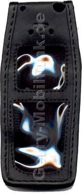 Ledertasche schwarz mit Grtelclip Nokia 5210