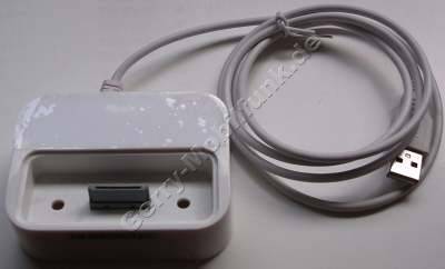 Ladestation fr Apple ipod Nano Tischlader mit Synchronisationsfunktion incl. USB-Kabel und Netzteil, Dockingstation, Sync Set