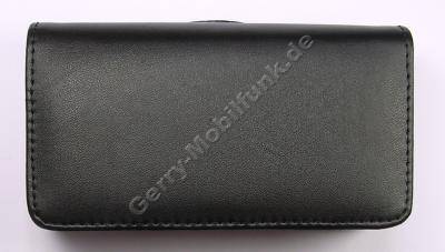 Quer-Ledertasche schwarz Apple iPhone 3G und 3Gs, Etui-Tasche