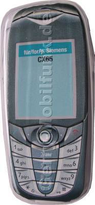 Kondomtasche für Siemens CX65 exclusiv invisible case transparent , unauffälliger und effektiver Schutz für Ihr Handy