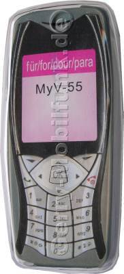 Kondomtasche für Sagem MyV-55 exclusiv invisible case transparent , unauffälliger und effektiver Schutz für Ihr Handy