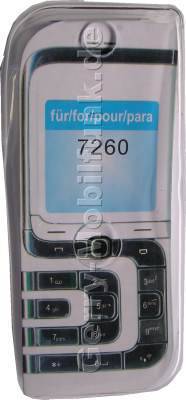 Kondomtasche für Nokia 7260 exclusiv invisible case transparent , unauffälliger und effektiver Schutz für Ihr Handy