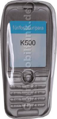 Kondomtasche für SonyEricsson K500 exclusiv invisible case transparent, unauffälliger und effektiver Schutz für Ihr Handy