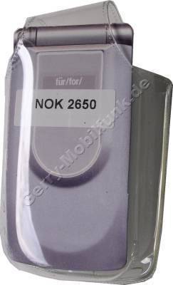 Kondomtasche für Nokia 2650 exclusiv invisible case transparent , unauffälliger und effektiver Schutz für Ihr Handy