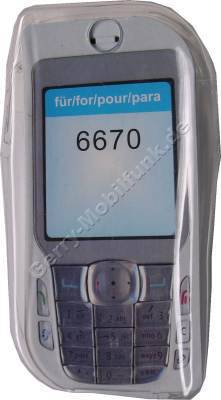 Kondomtasche für Nokia 6670 exclusiv invisible case transparent , unauffälliger und effektiver Schutz für Ihr Handy