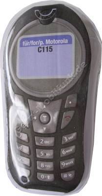 Kondomtasche für Motorola C115 exclusiv invisible case transparent , unauffälliger und effektiver Schutz für Ihr Handy