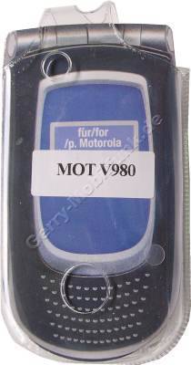 Kondomtasche für Motorola V980 exclusiv invisible case transparent , unauffälliger und effektiver Schutz für Ihr Handy