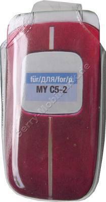 Kondomtasche für Sagem MyC5-2 exclusiv invisible case transparent , unauffälliger und effektiver Schutz für Ihr Handy