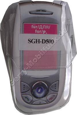 Kondomtasche für Samsung D500 exclusiv invisible case transparent , unauffälliger und effektiver Schutz für Ihr Handy