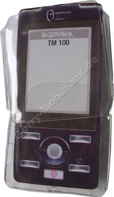 Kondomtasche für Sharp TM100 exclusiv invisible case transparent , unauffälliger und effektiver Schutz für Ihr Handy