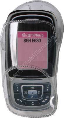 Kondomtasche für Samsung E630 exclusiv invisible case transparent , unauffälliger und effektiver Schutz für Ihr Handy