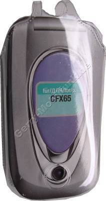 Kondomtasche für Siemens CFX65 exclusiv invisible case transparent , unauffälliger und effektiver Schutz für Ihr Handy