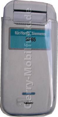 Kondomtasche für Siemens SF65 exclusiv invisible case transparent , unauffälliger und effektiver Schutz für Ihr Handy