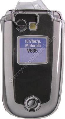 Kondomtasche für Motorola V635 exclusiv invisible case transparent , unauffälliger und effektiver Schutz für Ihr Handy