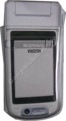 Kondomtasche für Sharp 902 exclusiv invisible case transparent , unauffälliger und effektiver Schutz für Ihr Handy