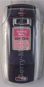 Kondomtasche für Samsung Z500 exclusiv invisible case transparent , unauffälliger und effektiver Schutz für Ihr Handy