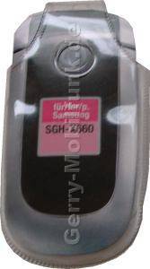 Kondomtasche für Samsung X660 exclusiv invisible case transparent , unauffälliger und effektiver Schutz für Ihr Handy