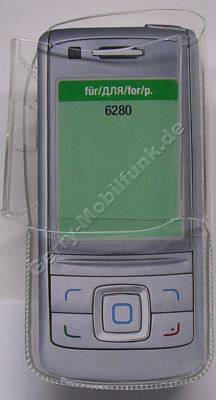 Kondomtasche fr Nokia 6280 exclusiv invisible case transparent , unaufflliger und effektiver Schutz fr Ihr Handy