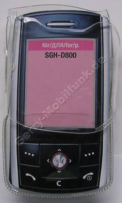 Kondomtasche für Samsung D800 exclusiv invisible case transparent , unauffälliger und effektiver Schutz für Ihr Handy