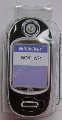 Kondomtasche für Nokia N71 exclusiv invisible case transparent , unauffälliger und effektiver Schutz für Ihr Handy