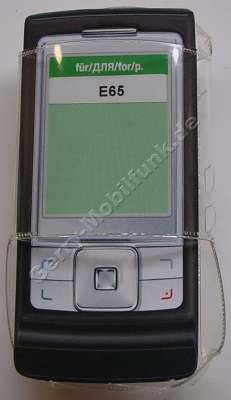 Kondomtasche für Nokia E65 exclusiv invisible case transparent , unauffälliger und effektiver Schutz für Ihr Handy