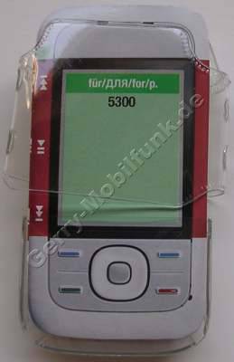 Kondomtasche für Nokia 5300 exclusiv invisible case transparent , unauffälliger und effektiver Schutz für Ihr Handy