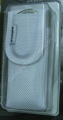 MUN-876-BL Nokia Neoprentasche weiss für 8210, 8250, 8850, 8890, 8910, 8310, 3610, 7210, 6610, 6510, 7250, 6100, 2100, 5100