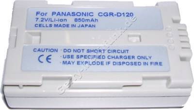 Akku PANASONIC NV-DS55 Daten: LiIon 7,2V 1100mAh 19,5mm silber-champagner (Zubehrakku vom Markenhersteller)
