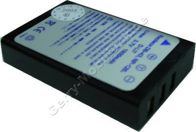 Akku PENTAX D-LI 7 (Optio 450, 550) schwarz Daten: 1800mAh 3,7V LiIon 11mm (Zubehrakku vom Markenhersteller)