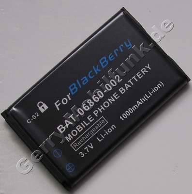 Akku fr RIM Blackberry 8310 (baugleich mit BAT-06860-001, -003, ACC-07494-001, ACC-10477-001, C-S1, C-S2, 5061, 5068, 5086) LiIon 3,7V 900mAh 5,6mm dick ca.21g (Akku vom Markenhersteller, nicht original)