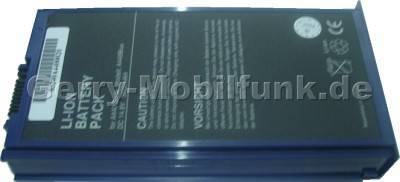 Notebook Akku FIC A 420, Li-ion, 14,8 Volt, 3600mAh, blau (154,0 x 81,7 x 19,5 mm ca. 379g) Akku vom Markenhersteller